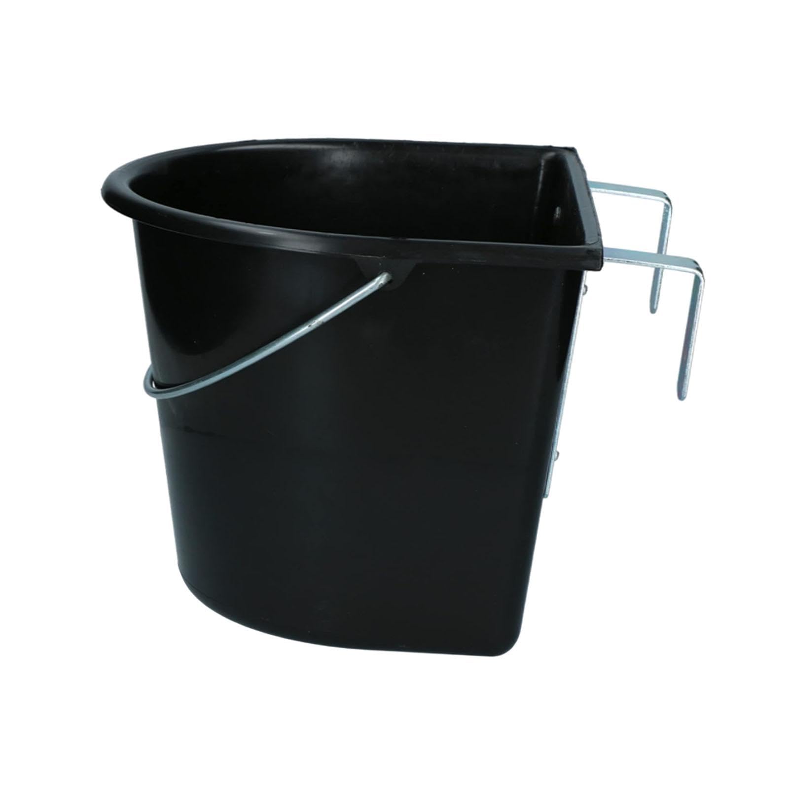 Comedero para Caballos, Grande, Fácil de Limpiar, Práctico para Comer, Cubo de Comida para Caballos, para Ganado Vacuno, Cabras Y V