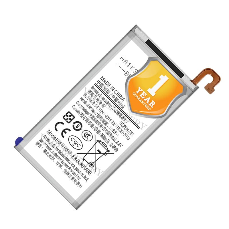 Image of Original EB-BJ805ABE Battery Compatible for Samsung J8 Plus J8+ - (3500mAh) - 1 Year Warranty X2