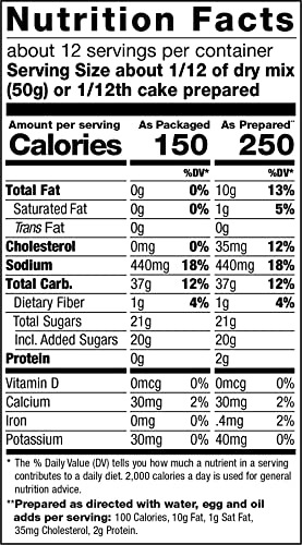 Pamela's Gluten Free Vanilla Cake Mix, Dairy Free, Kosher, 21-Ounce Bag (Pack Of 6) #TOP3