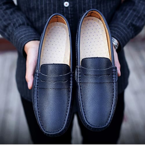 SywzX&xfybz Men's Loafers Slip on Shoes Loafers Driving Loafers Casual Penny Loafers for Men2