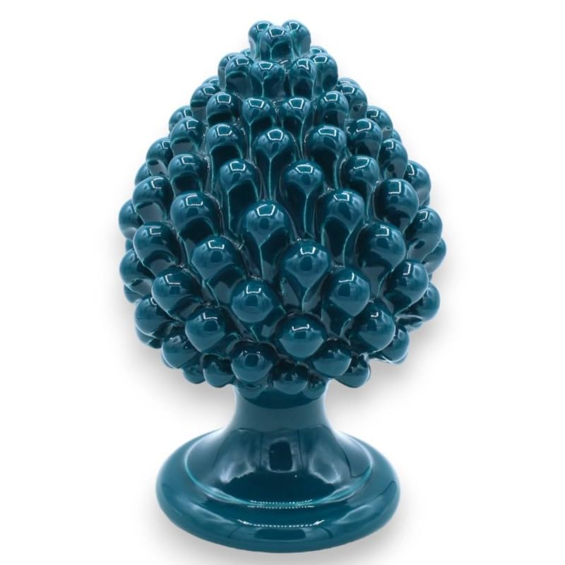 Pomme de pin en céramique idée cadeau de mariage et pendaison de crémaillère