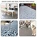 950 G/ 2.1 LB Epoxy Floor Flakes Blend Decorative Color Chips 3-5 mm Garage Paint Flakes Concrete Floor Coatings Kits for Garage Floors Wall Interior and Exterior House Paint (Black/Gray blue/Light gray/Dark gray)