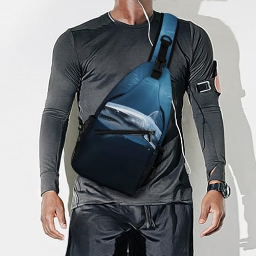 Bolso bandolera sport casual para senderismo 38x20 cm miniatura 7