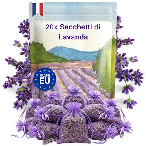 20 sacchetti profumati alla lavanda - Agricoltura famigliare - Bustina