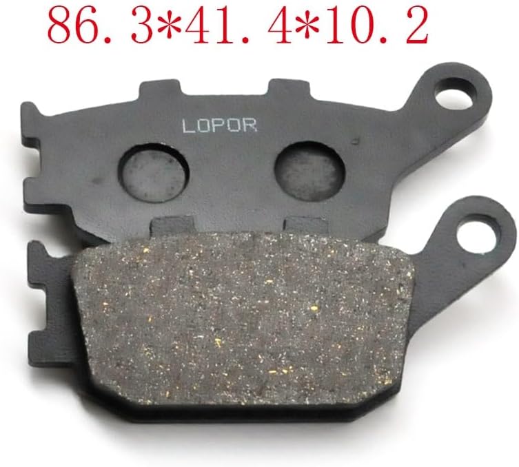 Miniatura 2 de Motorcy Pastillas De Freno Posteriores PARA Suzuki GW250 Inazuma DL650A DL1000 V-Strom DL650XTA GSF650A GSF650SA Bandit GSX650F SV650S GSR750