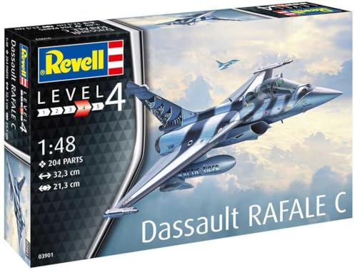 Revell - 03901 - Maquette - Dassault Aviation Rafale C - 12 à 99 Ans - Echelle 1:48