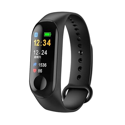 Crystal Digital M3 Band Heart Rate Monitor OLED Display Waterproof Sports Health Activity Fitness SmartBand Smartband Bracelet