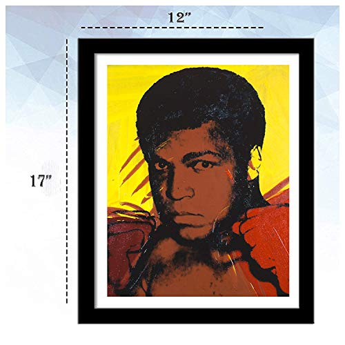 Image of Tallenge - Set of 10 Andy Warhol - Small Poster Paper - Framed (Paper,12 x 17 inches, Multicolour)