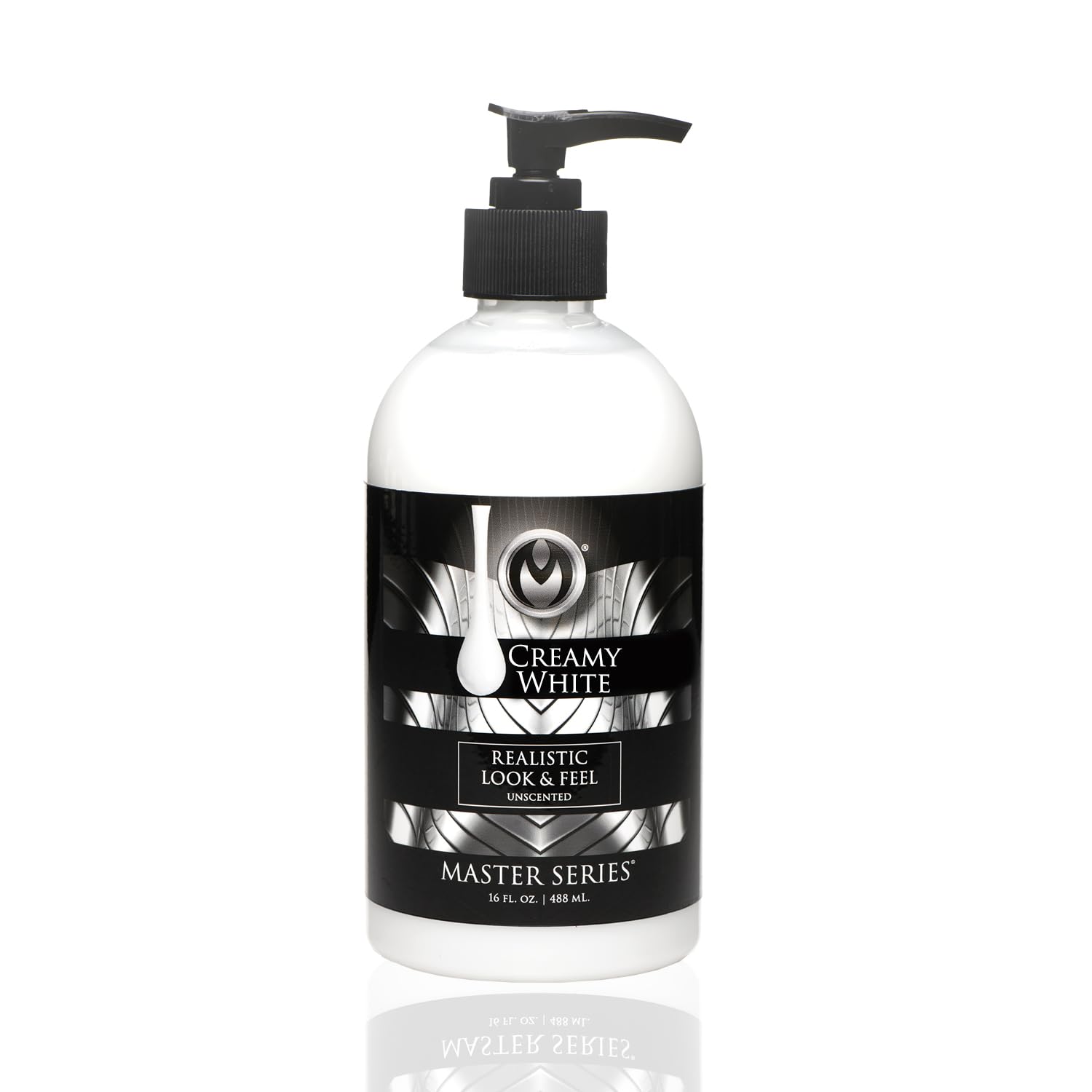 MASTER SERIES Crema bianca non profumata a base d'acqua Body Glide 453,6 g per uomini, donne e coppie, formula non macchia, consistenza spessa e liscia, facile pulizia, lubrificante per massaggi