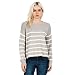 Volcom Juniors' Fine Lines Crew-Neck Boxy Pullover Sweater