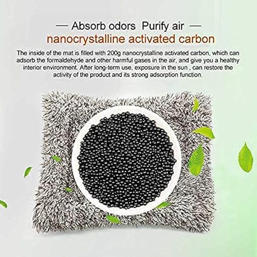 Image of Ascension Sleeping Cute Dog for Car Dashboard and Home Decor with Activated Carbon Car Accessories Interior Dashboard Decoration Good Gifts Sleeping Dog Toys