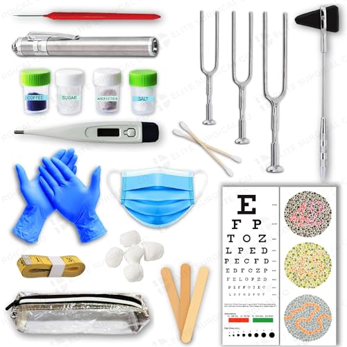 Image of ADVANCED CNS KIT FOR MEDICAL STUDENTS (Complete Neurological Toolset) Kit for Medical Professionals and Practitioners (EDITION 7)