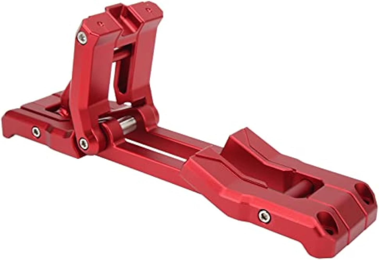 Door Hinge Step, Aluminium Alloy Door Step Foot Pedal Replacement JK JKU JL JLU for 2007-2021 Model Red