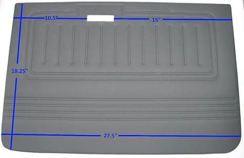 Miniatura 5 de Aftermarket LAND CRUISER FJ40 BJ40 1969-1986 Juego de tablero de repuesto directo para panel de puerta, color gris