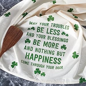 Primitives by Kathy May Your Troubles Be Less and Your Blessings Be More and Nothing But Happiness Come Through Your Door Kitchen Towel Primitives by Kathy May Your Troubles Be Less and Your Blessings Be More and Nothing But Happiness Come Through Your Door Kitchen Towel