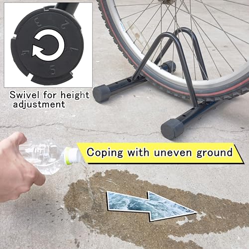 Soportes de bicicleta para almacenamiento vertical sin esfuerzo 5