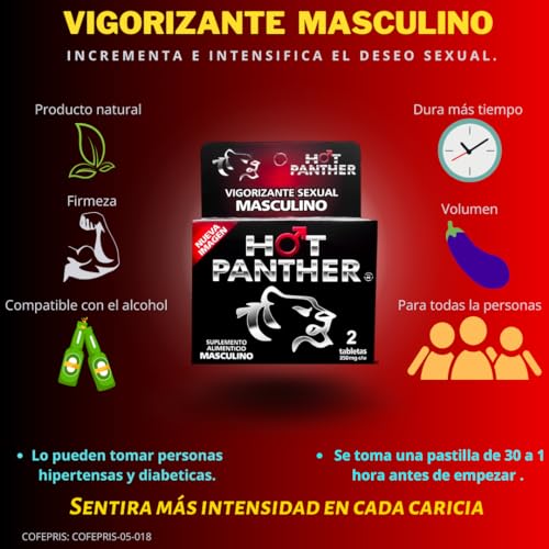 Productos Para La Salud Sexual, viagra femenino precio méxico Marca HOT PANTHER (3)