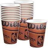 Spalding Basketball Party Cups - 9 Oz. Pack of 18