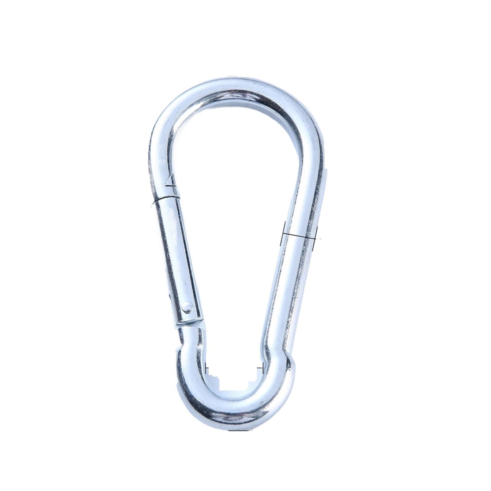 1/4 Uds Llavero Resorte Gancho mosquetón Clips Llavero Gancho de Enlace rápido Resistente for Camping Senderismo Viajes para Camping, Senderismo