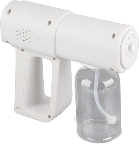 ANGGREK - Máquina facial de oxígeno, recargable inalámbrica, pulverizador de peluquería de vapor, portátil, pulverizador de mano