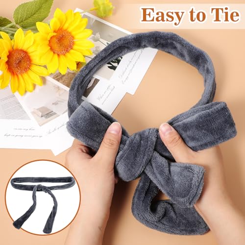 Robe Belt, 66.9 Inch Soft Robe Tie, Robe Belt Replacement, Easy to Clean Hotel Bathrobe Tie, Reusable Waist Belt Unisex (Dark Gray) - Thumbnail 4
