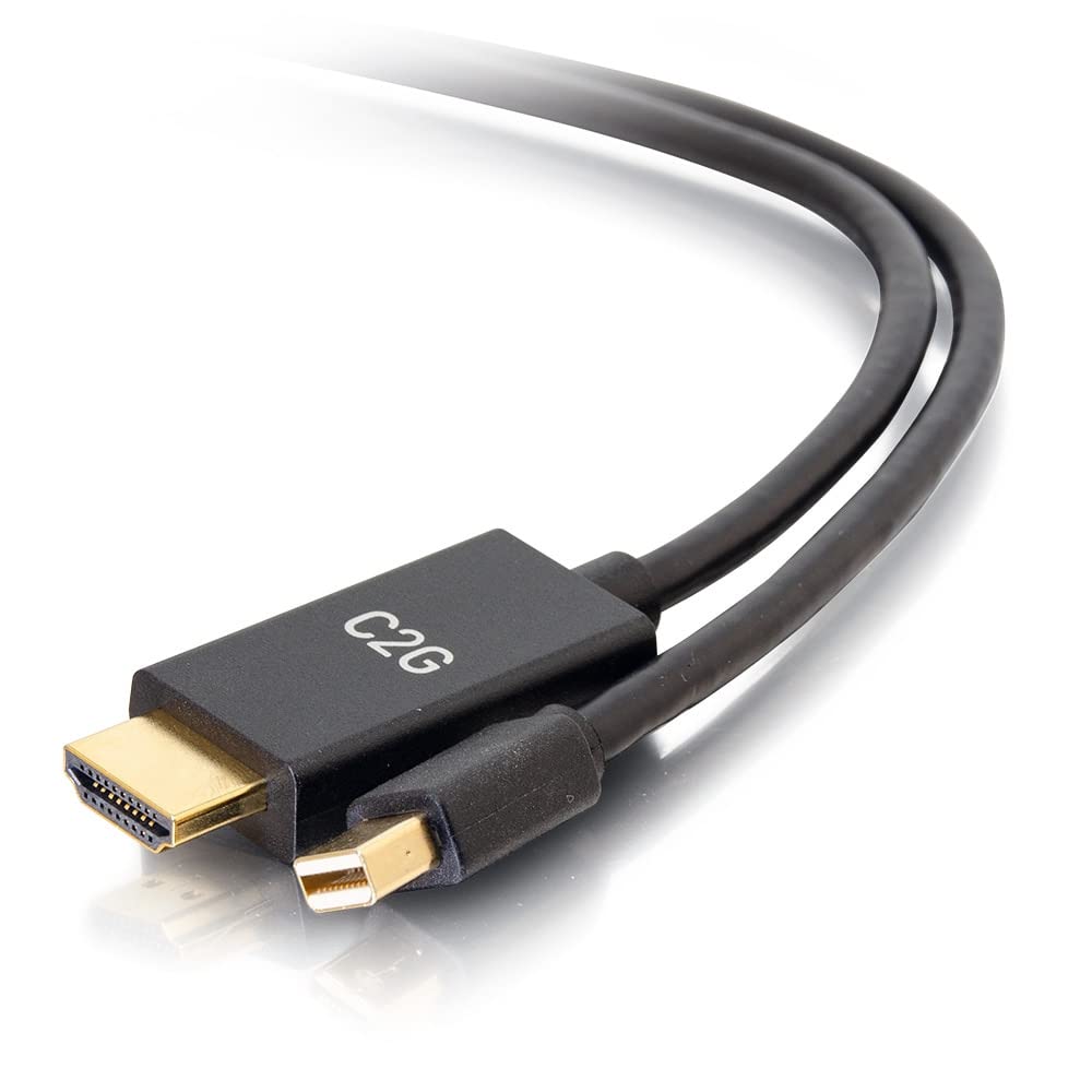 Câble adaptateur passif Mini DisplayPort mâle vers HDMI mâle - 1,8 m - 4K 30 Hz