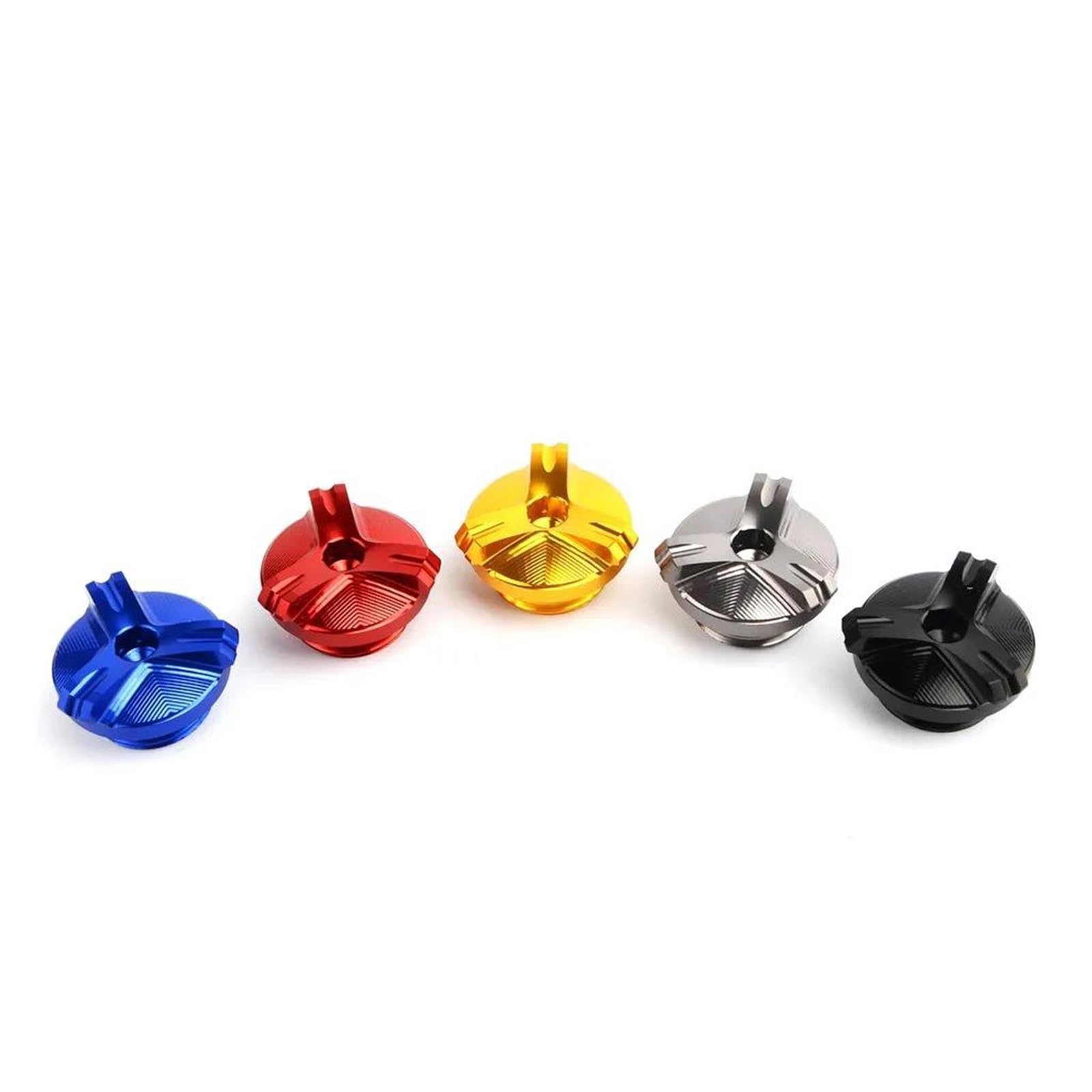Bouchon Huile Moteur Bouchon Remplissage Huile Moteur QIBOZNG - M20x2.5 Rouge Pour Yamaha Tracer 9 MT-09 2023-2024 Bouchon Sécurité Filetage