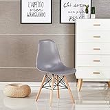 ★★★★★ ERGONOMISCHE HOHE RÜCKENSTÜTZE - Dieser Stuhl bietet Ihnen dank seines ergonomischen Designs mit hoher Rückenlehne zusätzlichen Komfort, wenn Sie sich darauf stützen. Dies hilft Ihnen, Müdigkeit während der Mahlzeit zu reduzieren.