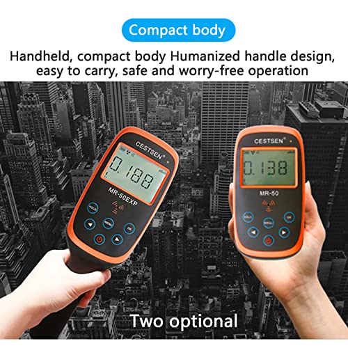 Demaxiya Professional Radiation Detector, Hand-Held Geiger Counter, Alpha, Beta, Gamma, X-Ray Radioactive High-Precision Radiation Detection Instrument #TOP6