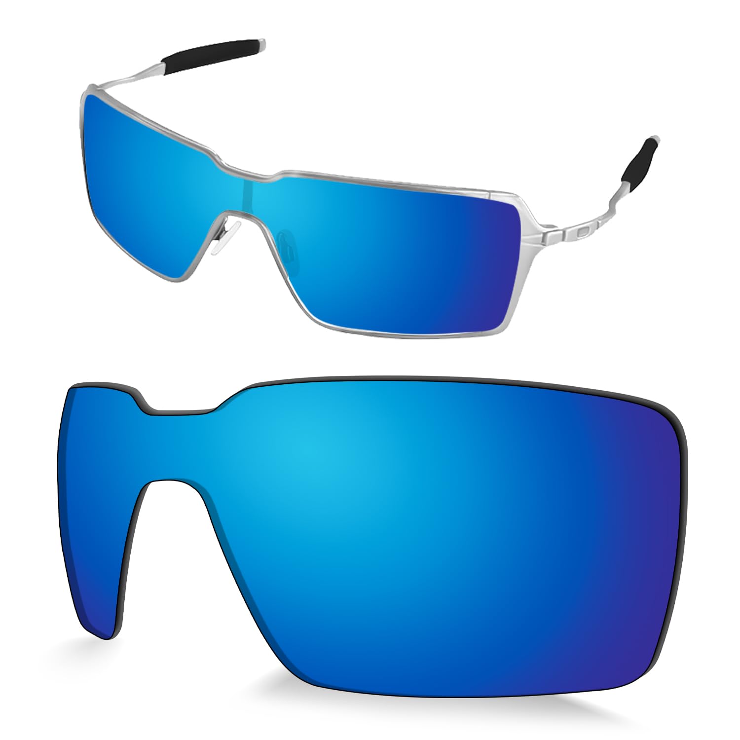 Lentes de repuesto de 1,5 mm compatibles con gafas de sol Oakley Probation OO4041, antiarañazos y resistentes a los impactos