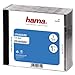Price comparison product image Hama CD Jewel Case | Pack of 5 | Transparent/Black