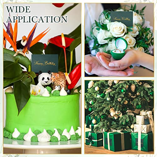 200 Count Wedding Gift Card Envelopes Bulk Mini Envelopes Small Paper Gift Card Sleeves Greeting Business Card Envelopes Tiny Envelope Pockets For Graduation, 4 X 2.7 Inch (Green) #TOP2