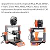 FYSETC Prus i3 Hotend MK3S + J-Head Extruder Kit 24V 40W for 1.75mm Direct Filament متوافق مع Prus i3 MK3 / MK3S/MK3S + وطابعة E3 V6 للطباعة عن بعد مع غطاء سيليكون وفوهة 0.4 مم
