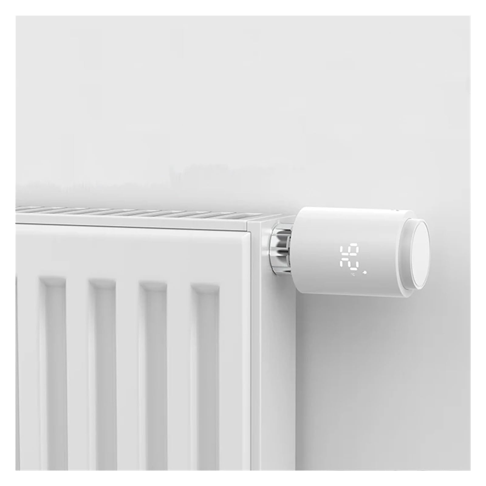 Thermostat, Smart Life Thermostat Heizkörperventil Heizung Heizkörper Temperatur Controlle Hause(White)