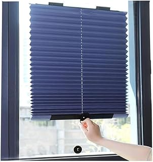 Suction Cup Pleated Roller Blind