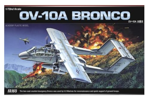 Maquette avion OV-10A Bronco Academy 12463 échelle 1/72 kit de construction plastique
