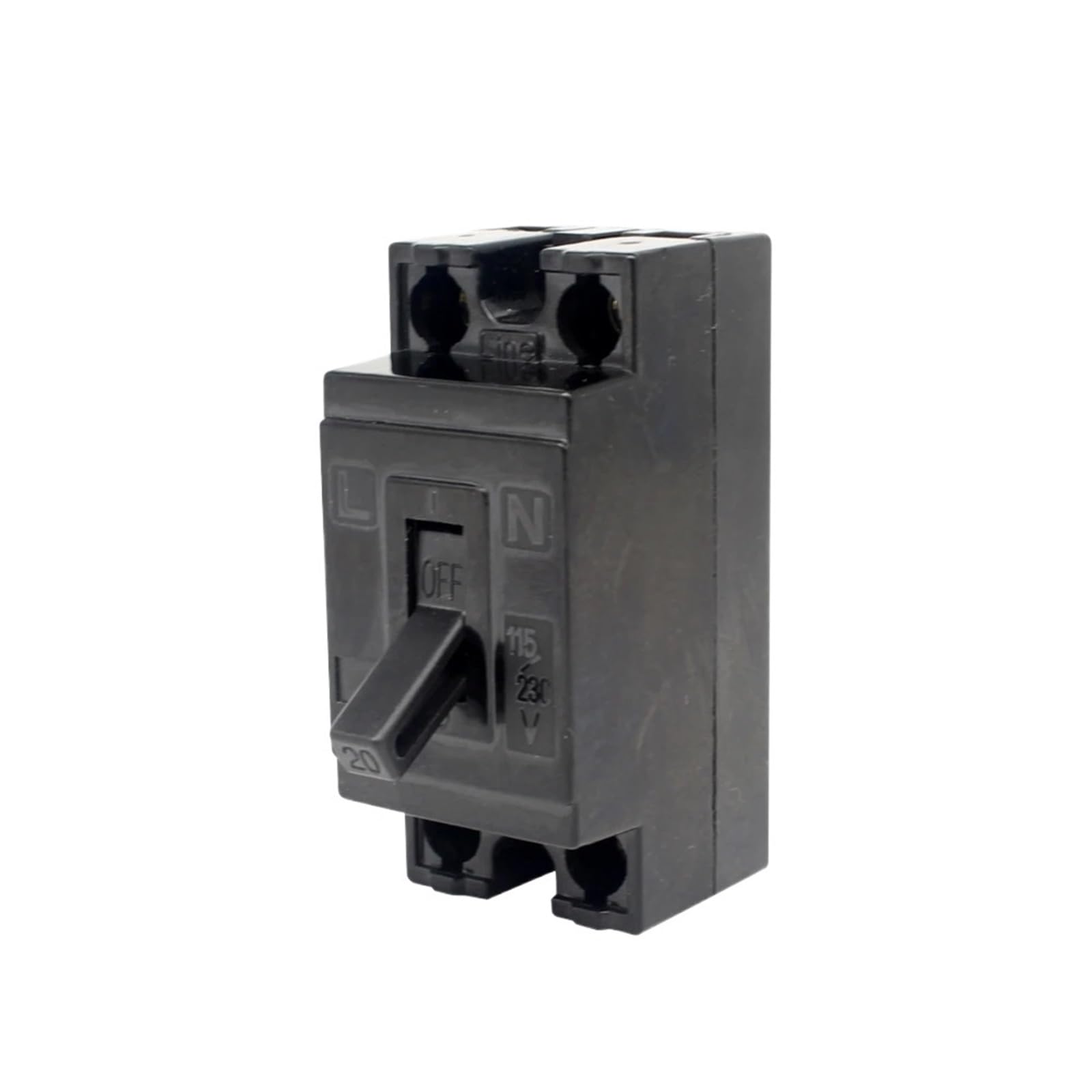 Disjoncteur simple 20A bipolaire 2P pour tableau électrique