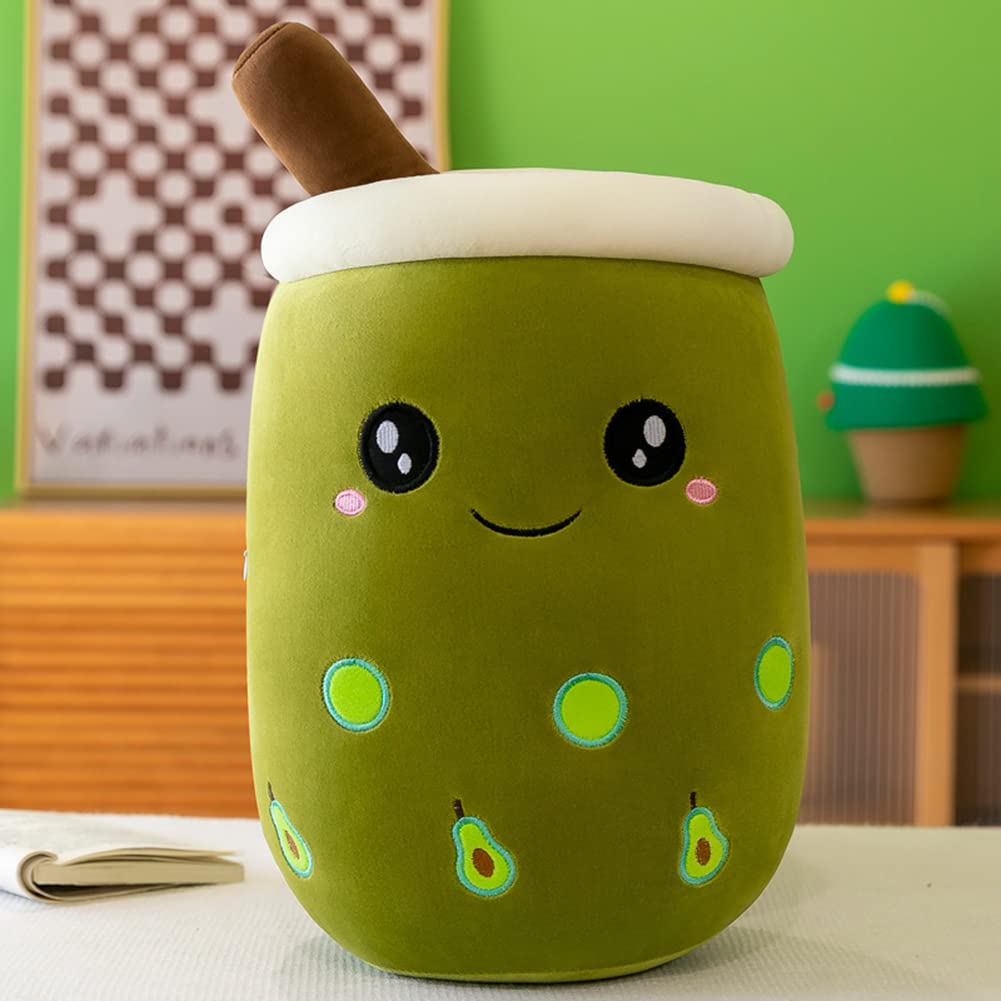 Boba Plushies Bubble Tea Plush Toys Kawaii Plush Cup Shaped Pillow Real Life Food St￭ Soft Back Cushion Kid Birthday Gift I4575322915