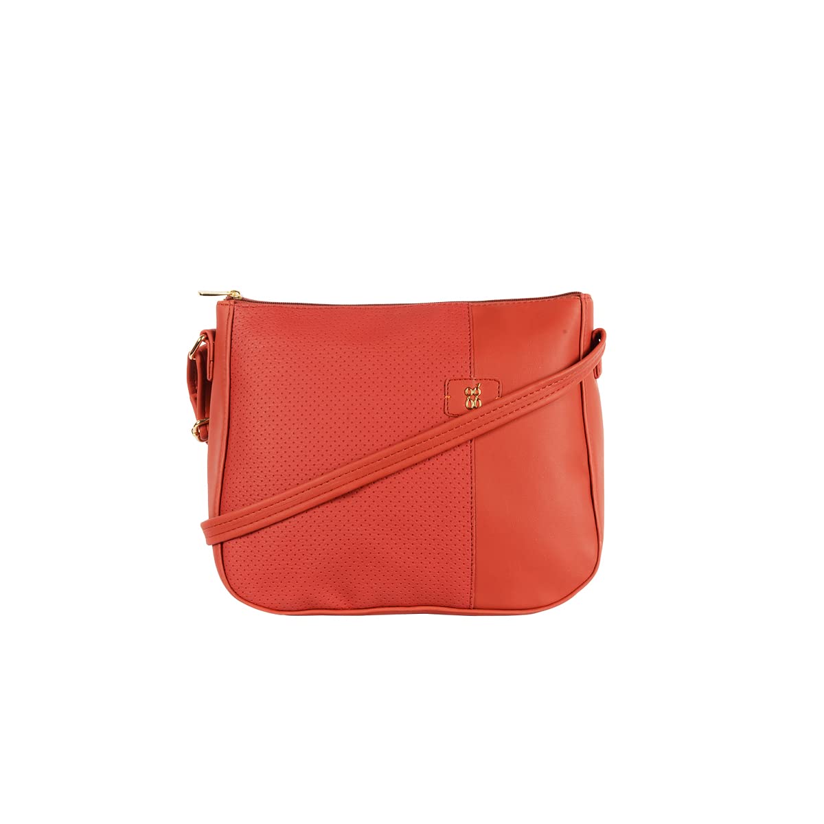 Baggit Women Red Saddle Sling Bag Medium Size | Ladies Stylish Casual Cross Body Purse Handbag (B0B31YMKCD) Amazon Price History, Amazon Price Tracker
