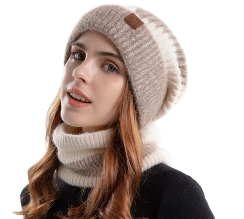 Mützen Winter Mützen Wintermütze Mit Krempe, Dicke Fleece-Strickmütze, Visier, Beanie-Mütze, Totenkopf-Skimütze, Uhrenmütze, Slouchy-Beanie-Mütze, Unisex Wintermütze ( Color : B , Size : One size )