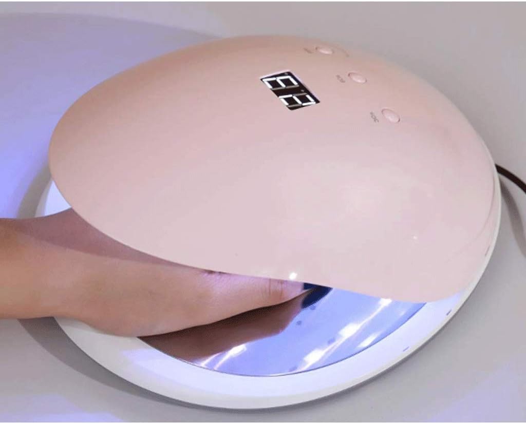 Nail Lamp- Lamp Dryer, Gel, LCD Display, Memory and Pause Timer Function for Fingernail Toenail