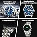 LIGE Relojes de Hombre Resistentes al Agua de Cuarzo Relojes para Hombres de Acero Inoxidable Reloj de Hombre con Fecha de Negocios Plata Oro Pulsera de Acero elstal Luminosos Relojes de Pulsera para Imagen de LIGE Relojes de Hombre Resistentes al Agua de Cuarzo Relojes para Hombres de Acero Inoxidable Reloj de Hombre con Fecha de Negocios Plata Oro Pulsera de Acero elstal Luminosos Relojes de Pulsera para