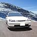 Front Bumper Lip Compatible with 1996-1998 Honda Civic, EK 2Dr 3Dr 4Dr CTR Style Urethane PU Unpainted Black Front Spoiler Valance Chin Diffuser Bodykit by IKON MOTORSPORTS, 1997