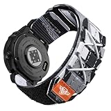 Bandletic(バンドレック) 22mm タクティカルミリタリーナイロン腕時計バンド Garmin Fenix 8 47mm/7/7 Pro/6/6 Pro/5/5 Plus/Instinct 3 2/Forerunner 965/955/945/935/745/Approach S70/S62/S60/Epix 2 Pro/Quatix 7/6/5に対応 。