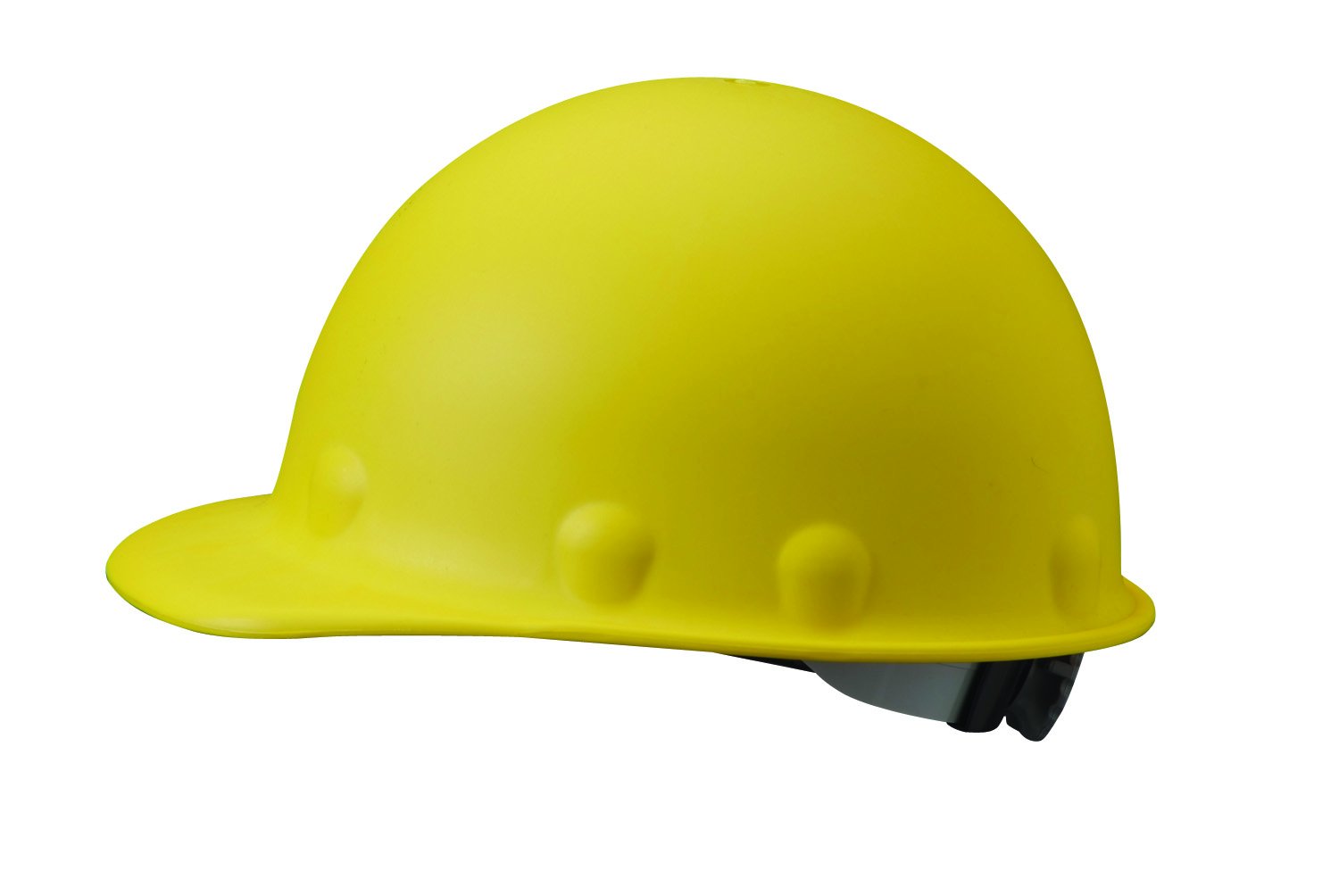 Fibre-Metal by Honeywell P2ARW02A000 Super Eight Ratchet Fiber Glass Cap Style Hard Hat Yellow Medium
