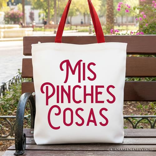 Tote Bag OrnamentalmenteYou con frase en español miniatura 3