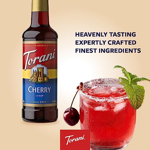 Torani Cherry Flavored Drink Syrup, 25.4 fl oz, 4 Pack - image 4