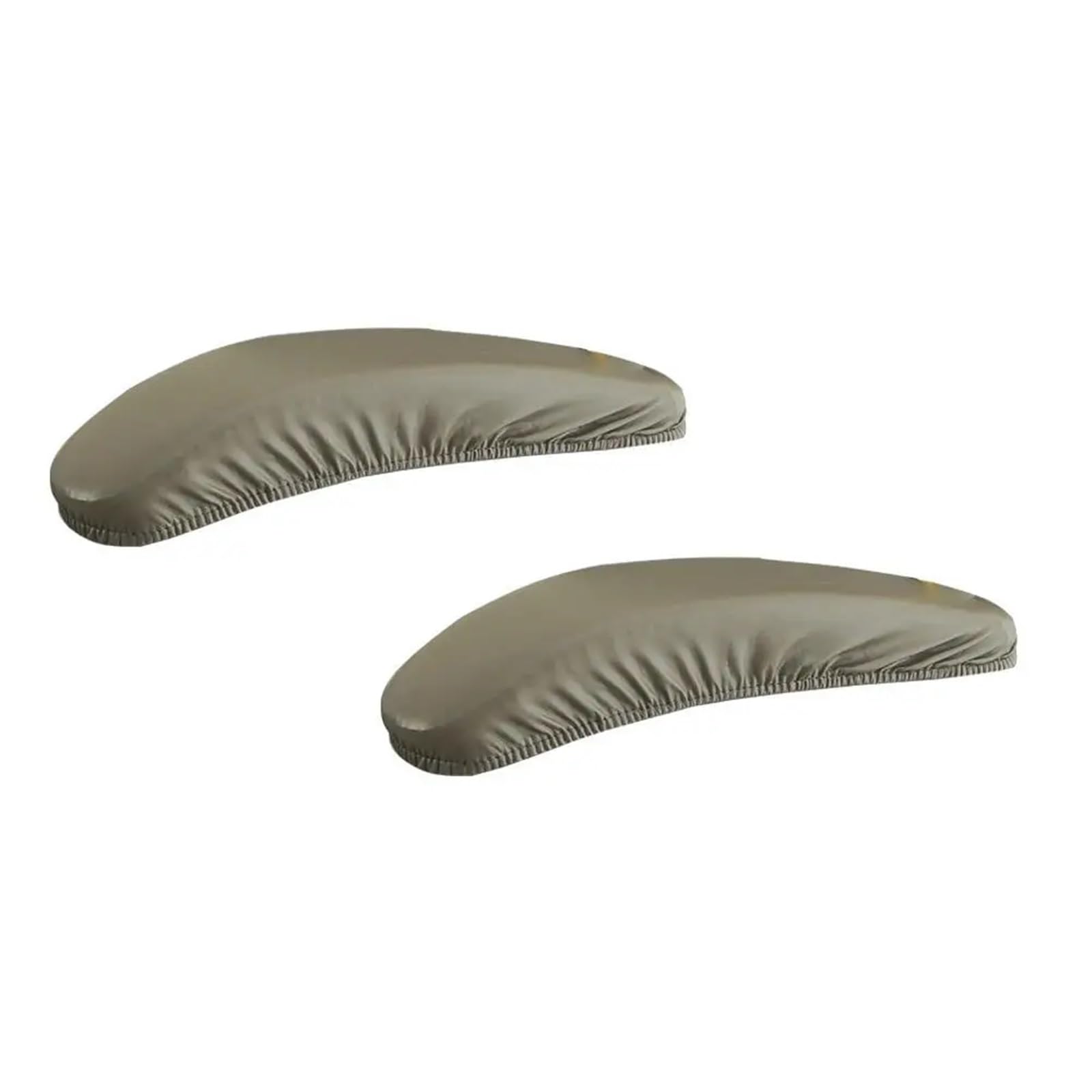 ENmrfvkz Office Spandex Armrest Covers, Office Chair Arm Covers 2 pcs Leather Slipcover Multicolor For Desk Chairs(Khaki)