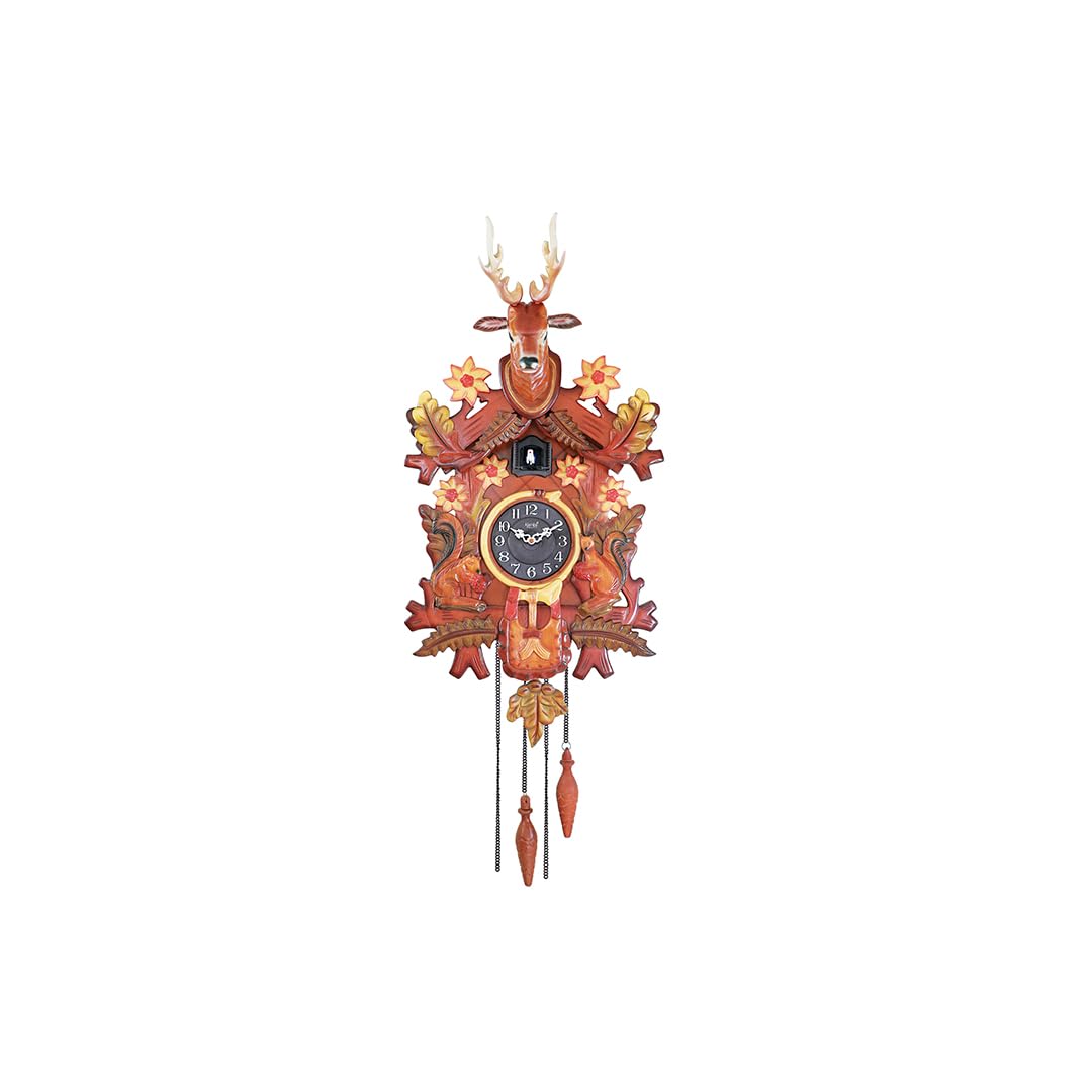 Ajanta Hand Crafted Cuckoo Clock 077 – Mix Special