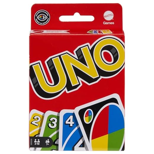 UNO Jogo de Cartas Original para crianças a partir de 7 anos